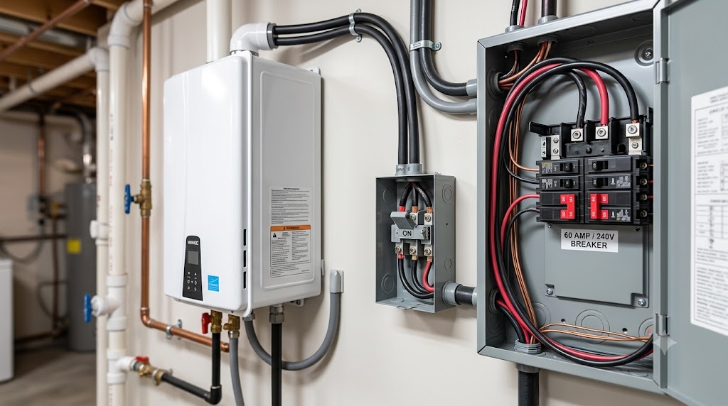 Tankless Water Heater Electrical Requirements Explained - Illustration 1